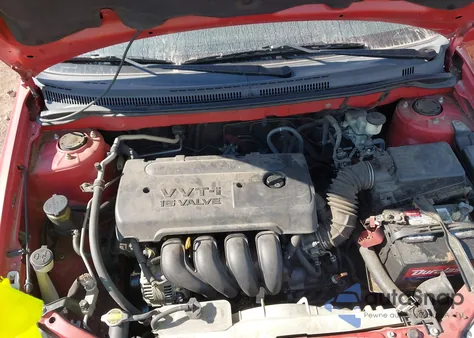 2007 Toyota Corolla S из США, поврежденный, VIN 2T1BR32E87C754837